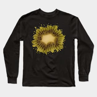 Kiwi Kiwific Fruit Fruit Costum Kit Carnival Long Sleeve T-Shirt